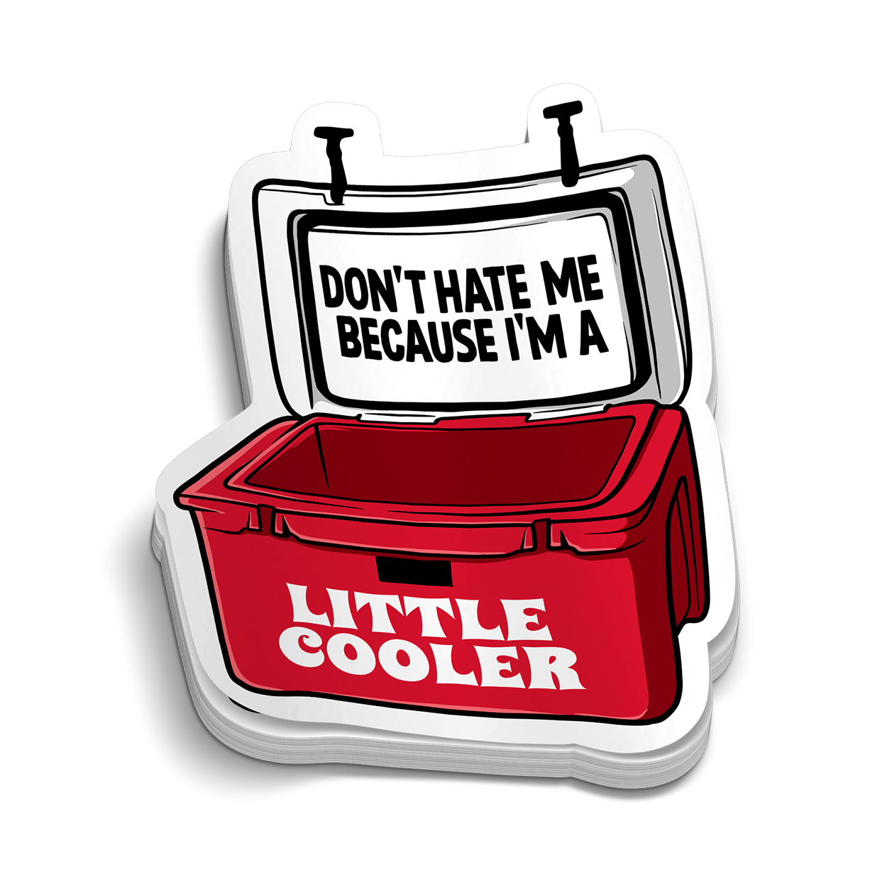 Little Cooler - Hard Hat Sticker