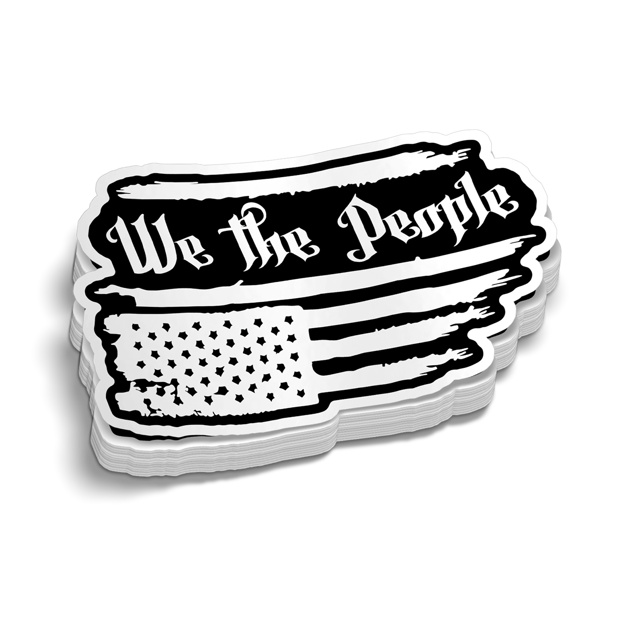 We The People - Hard Hat Sticker