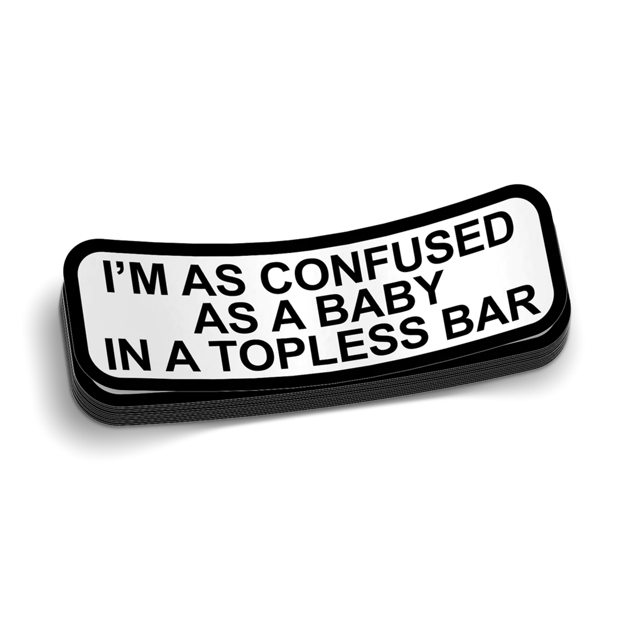 Topless Bar - Hard Hat Sticker