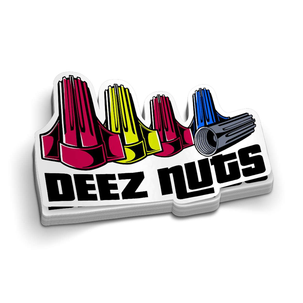 Deez Nuts - Hard Hat Sticker
