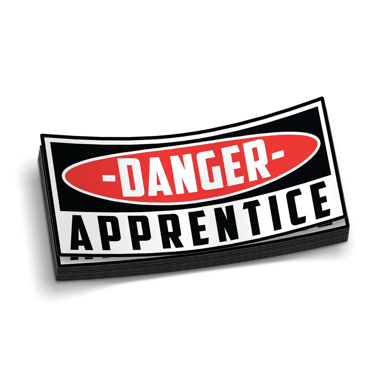 Danger Apprentice - Hard Hat Sticker