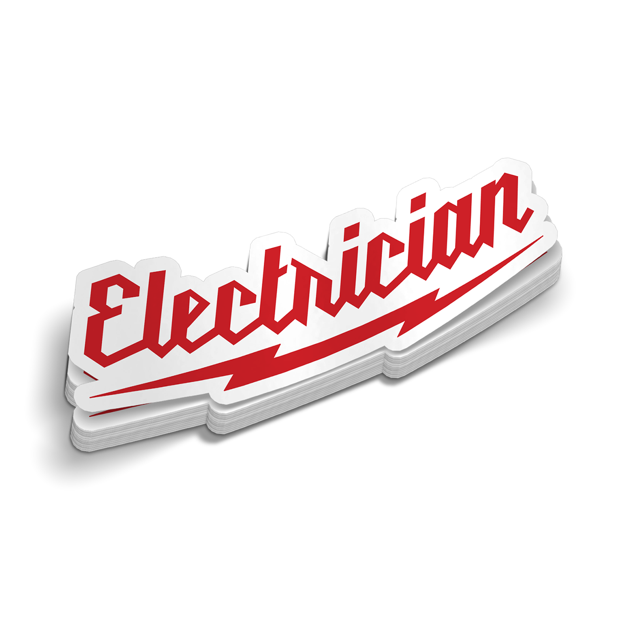 Electrician M - Hard Hat Sticker