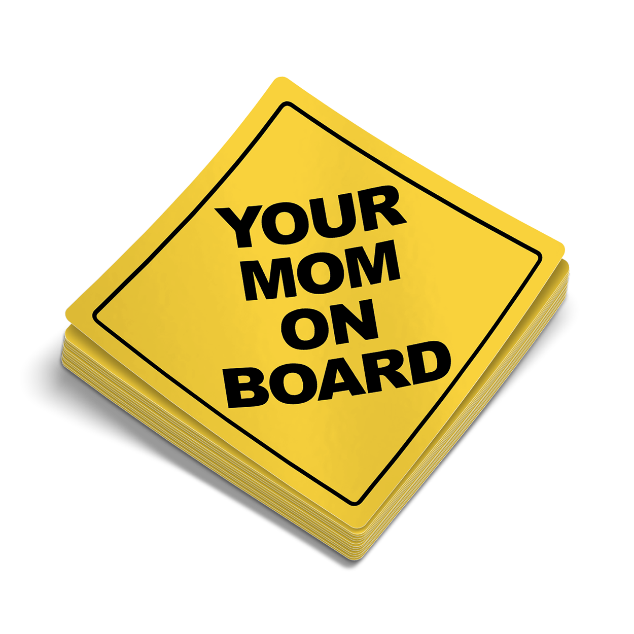 You Mom - Hard Hat Sticker