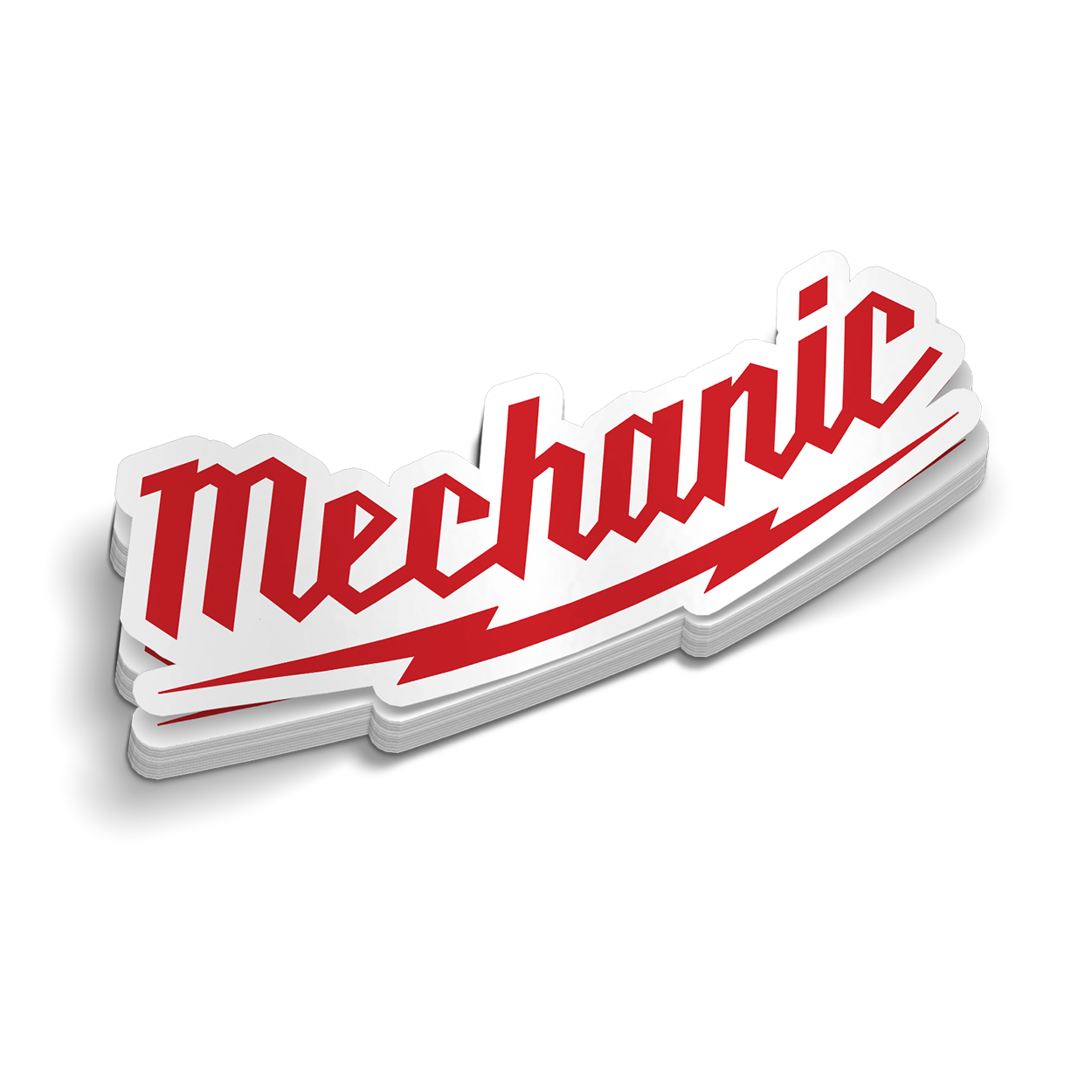 Mechanic M - Hard Hat Sticker