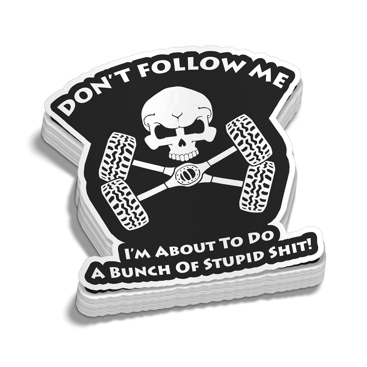 Don't Follow Me - Sticker