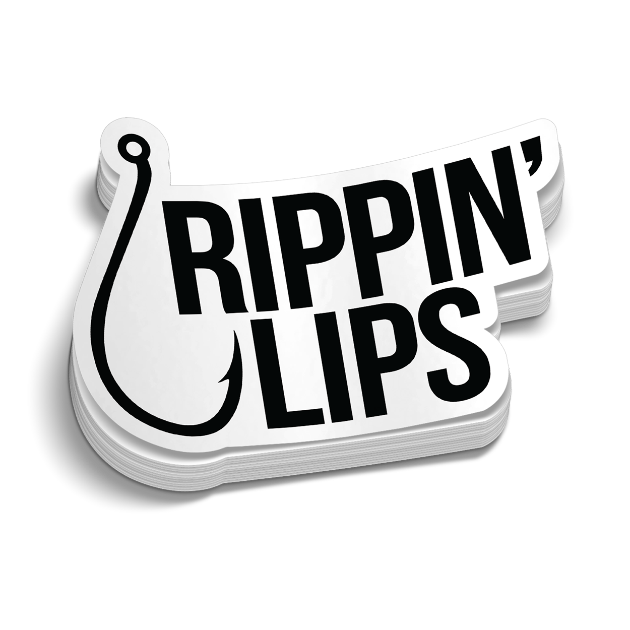 Rippin Lips - Hard Hat Sticker