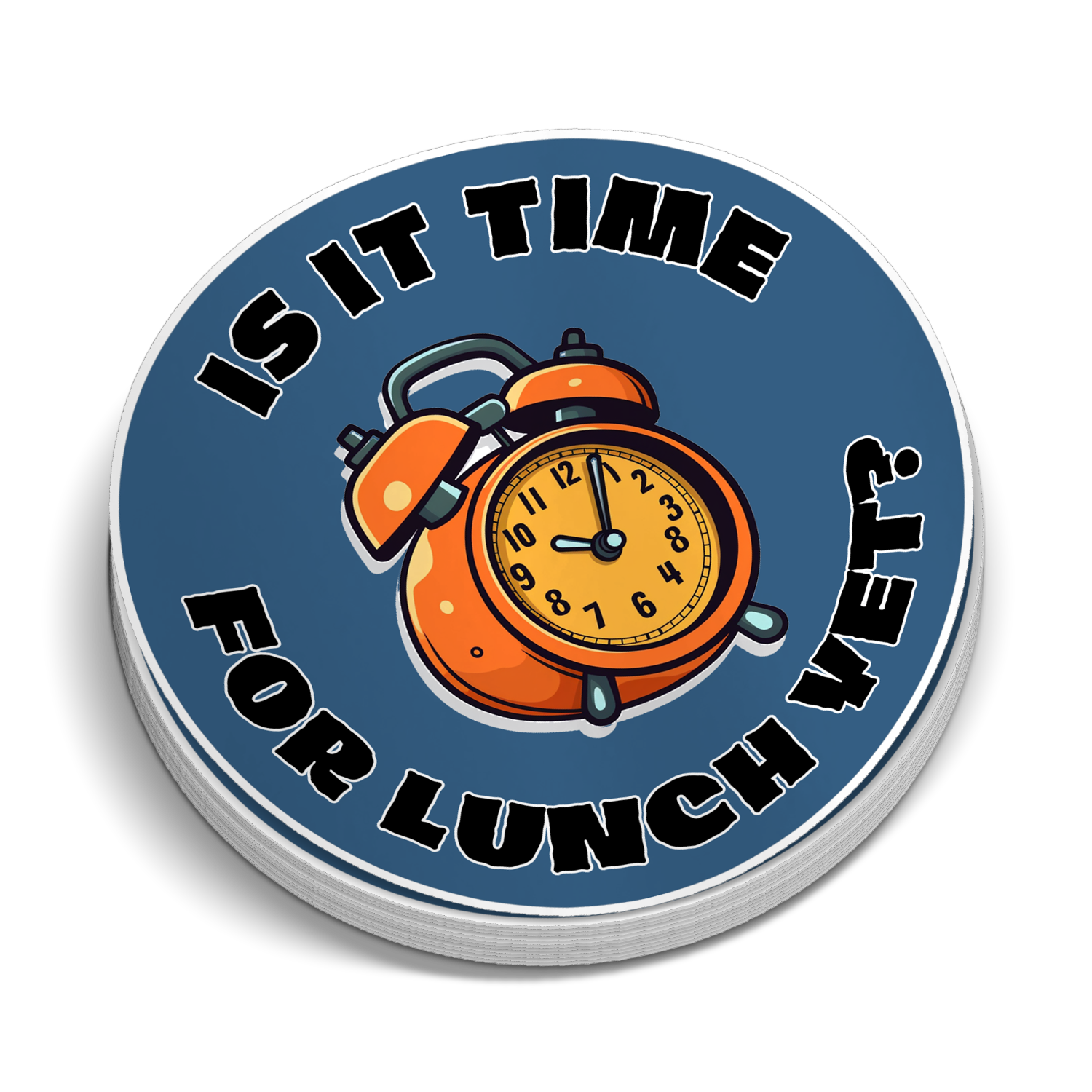 Lunch Time - Hard Hat Sticker