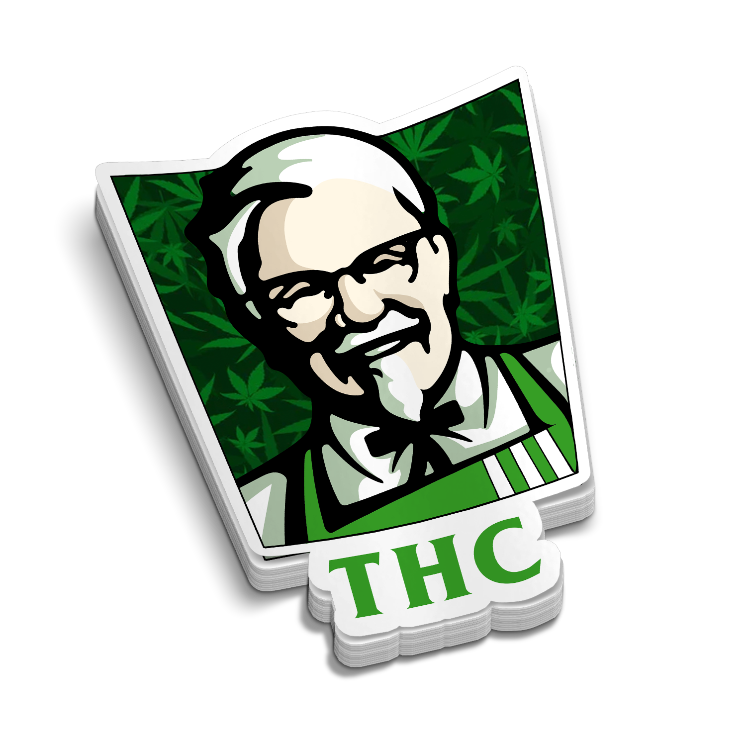 THC - Hard Hat Sticker