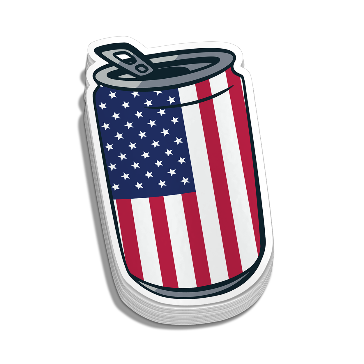 USA Beer - Hard Hat Sticker