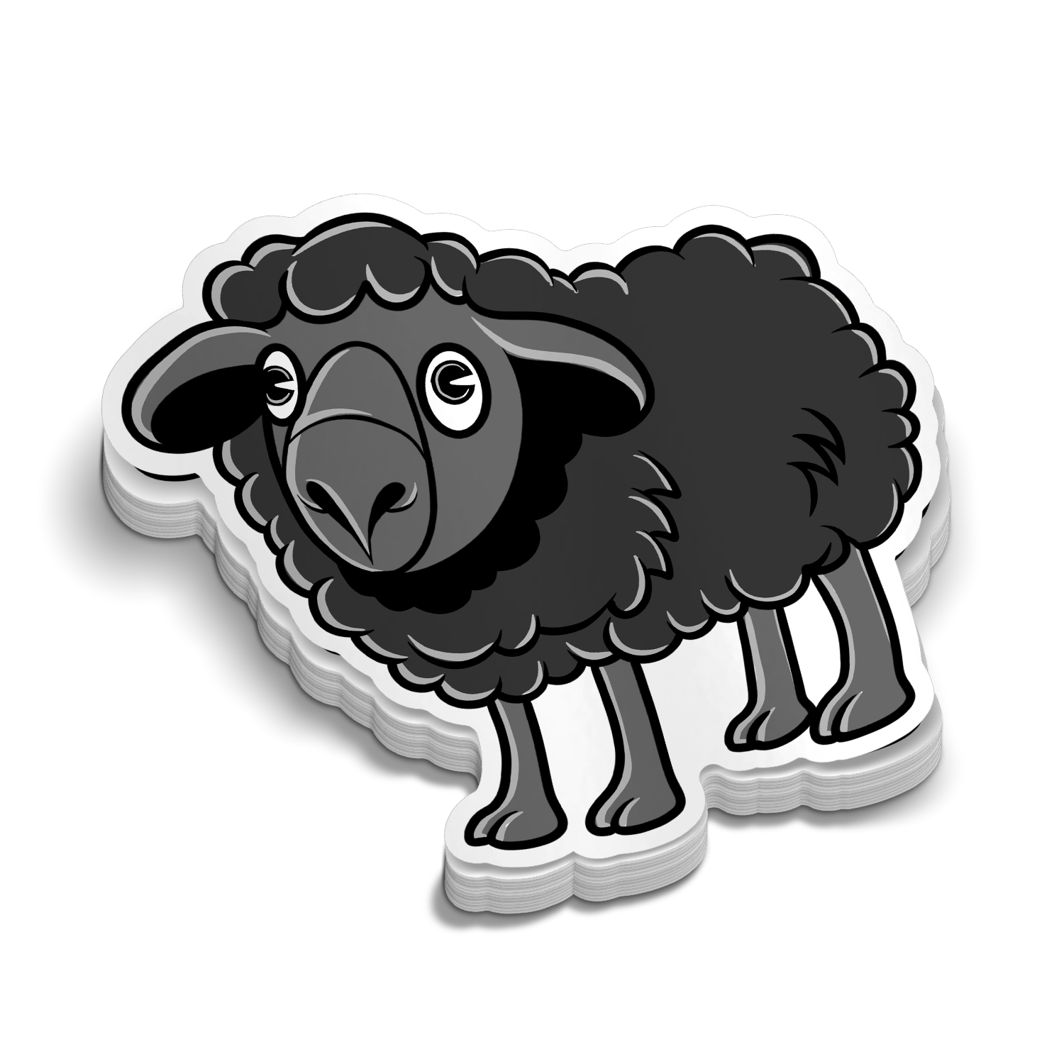 Black Sheep - Hard Hat Sticker