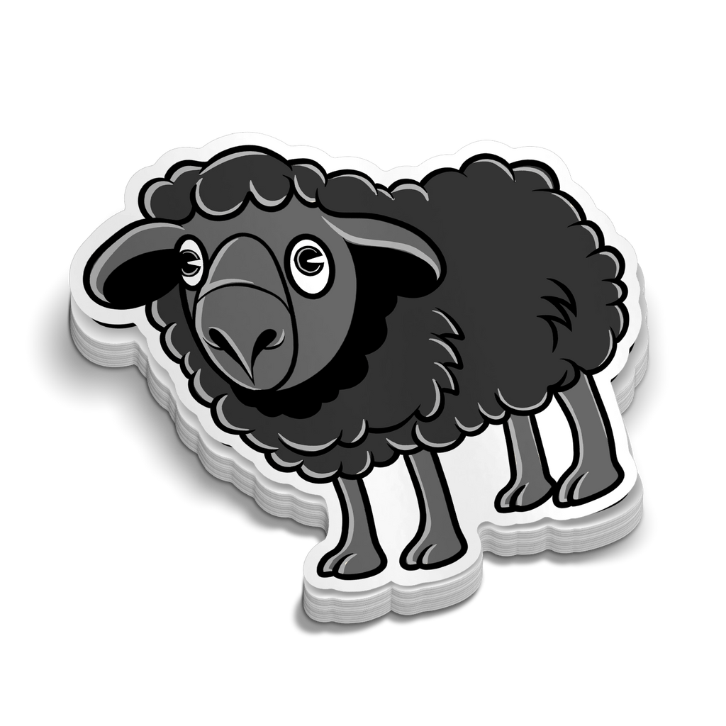 Black Sheep - Hard Hat Sticker