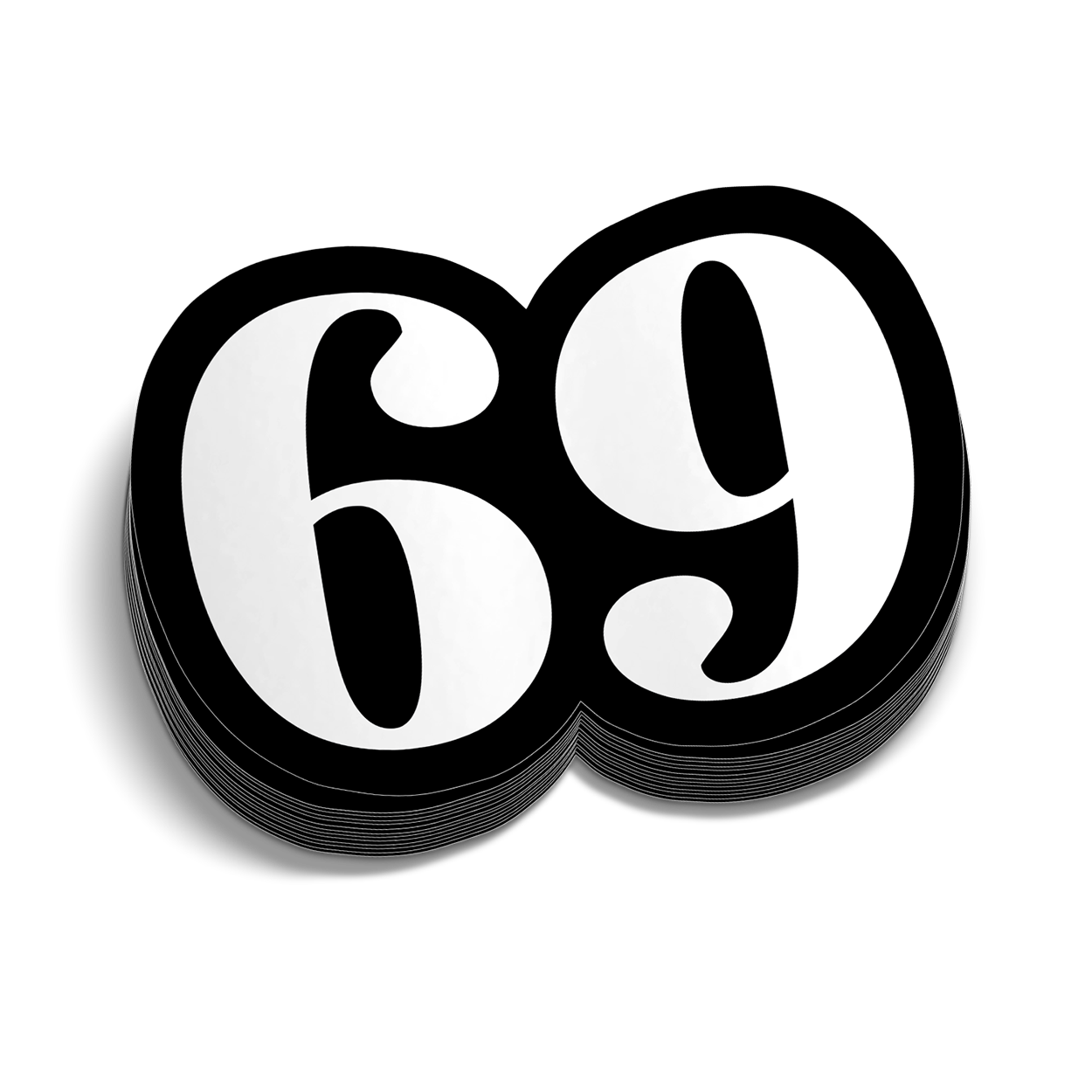 69 - Hard Hat Sticker